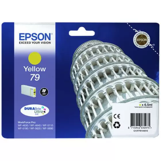 Cartouche EPSON T7914 (C13T79144010) jaune - cartouche d'encre de marque EPSON