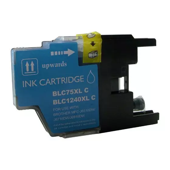 Cartouche Compatible BROTHER LC1240C cyan - Cartouche d'encre Compatible BROTHER
