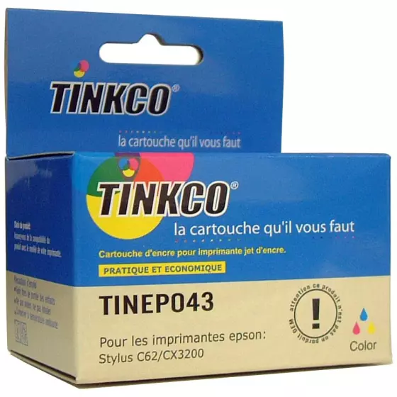 Cartouche générique de qualité Tinkco TINEP043 couleur