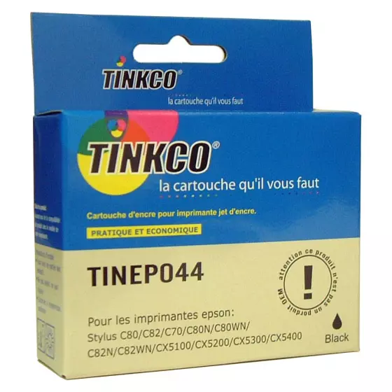 Cartouche générique de qualité Tinkco TINEP044 noire