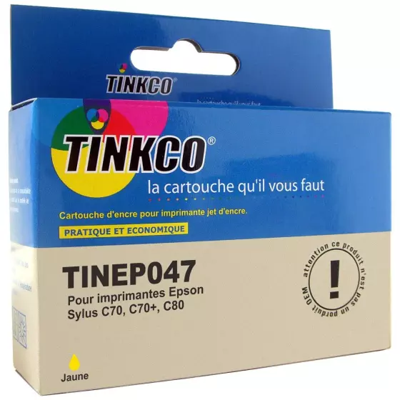 Cartouche GENERIQUE TINEP047 jaune