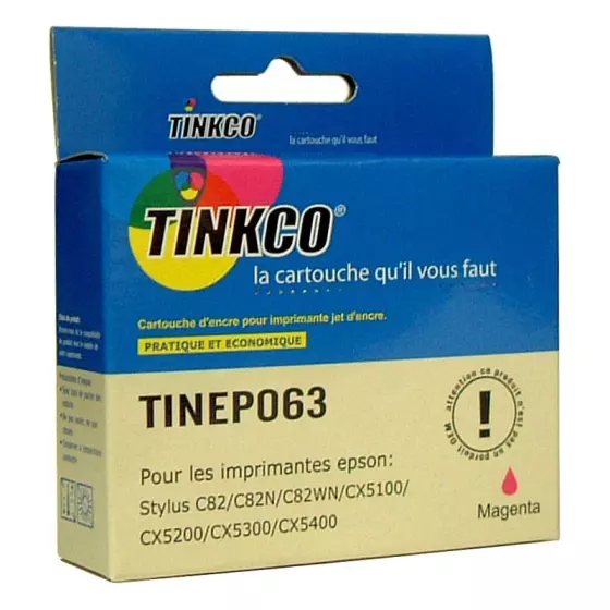 Cartouche générique de qualité Tinkco TINEP063 magenta