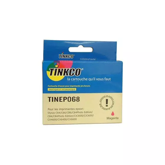 Cartouche générique de qualité Tinkco TINEP068 magenta