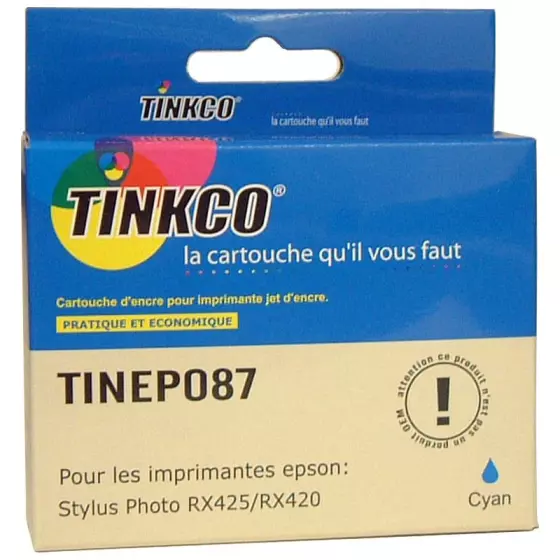 Cartouche Compatible EPSON T0552 cyan - cartouche d'encre compatible EPSON Canard