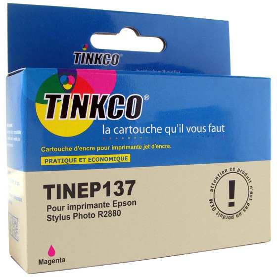 Cartouche générique de qualité Tinkco TINEP137 magenta