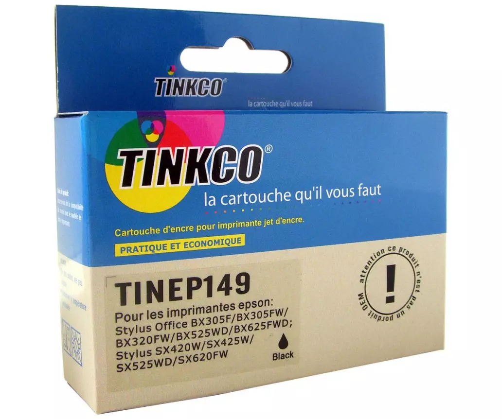 Tinnee 10 Pack T1295 Cartouche d'encre, Remplacer Epson T1291 T1292 T1293  T1294 Cartouches, Compatible avec Epson Stylus SX235W SX420W SX425W SX435W