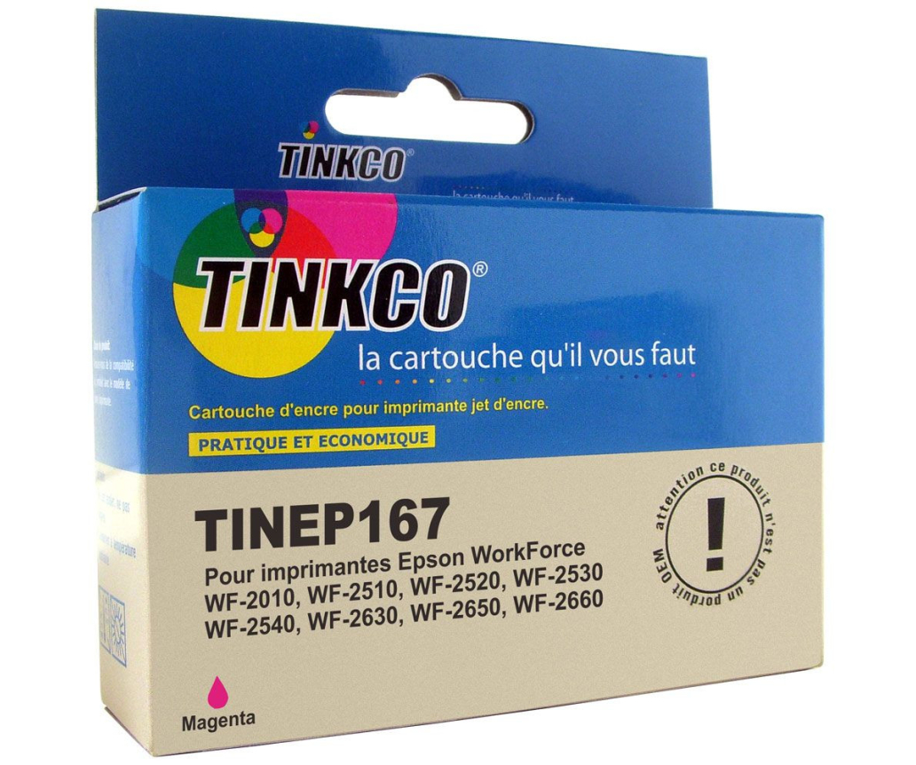 Lot De 8 Cartouches D'encre Compatibles Epson T16XL/T1631-36 - Marque Prodess - Neuf