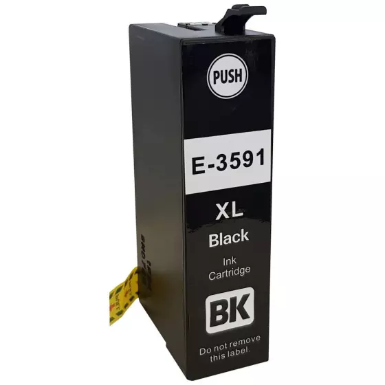 Cartouche d'encre EPSON 35XL (T3591) noir - cartouche d'encre compatible EPSON Cadenas