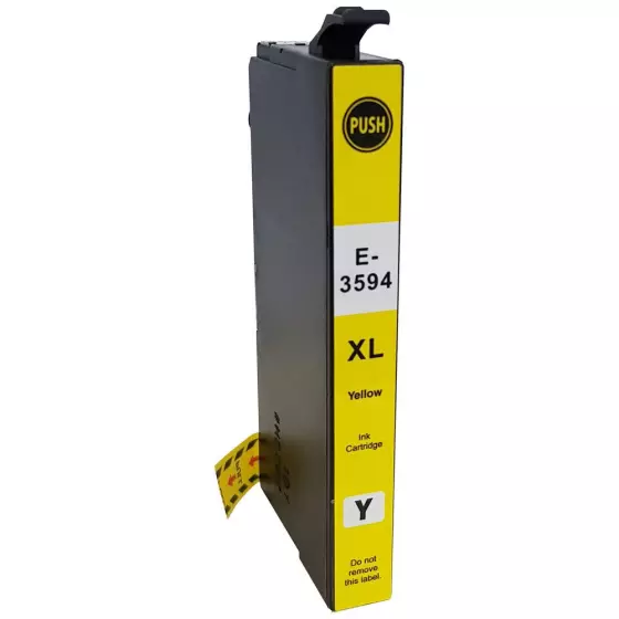 Cartouche Compatible EPSON 35XL (T3594) jaune - cartouche d'encre compatible EPSON Cadenas