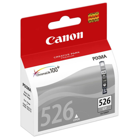 Canon CLI-526GY - Cartouche de marque Canon CLI-526 GY / 4544B001 grise