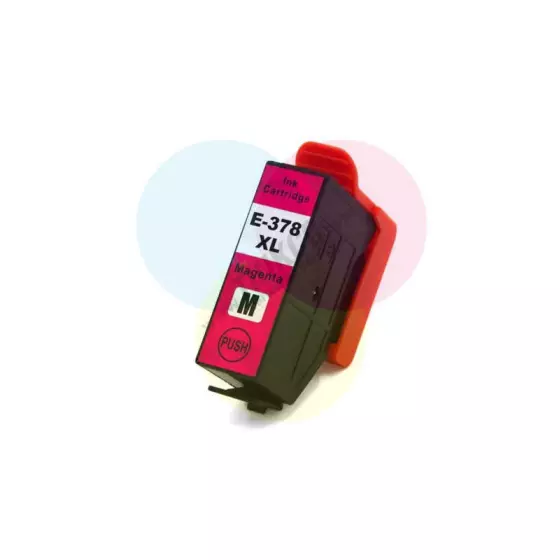 Cartouche Compatible EPSON 378XL (T3793) magenta - cartouche d'encre compatible EPSON &Eacute;cureuil