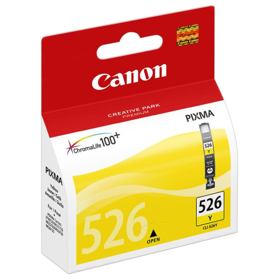 Canon CLI-526Y - Cartouche de marque Canon CLI-526 Y / 4543B001 jaune
