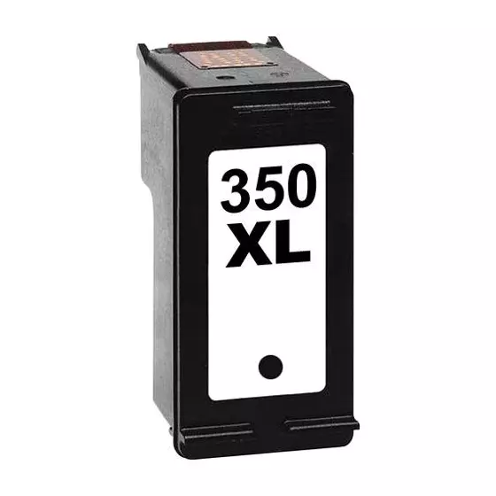 Cartouche d'encre HP 350XL (CB336EE) noir - cartouche d'encre compatible HP - GRANDE CAPACITE