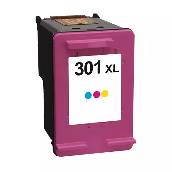 Cartouche Compatible HP 301 XL (CH564EE) couleur - cartouche d'encre compatible HP