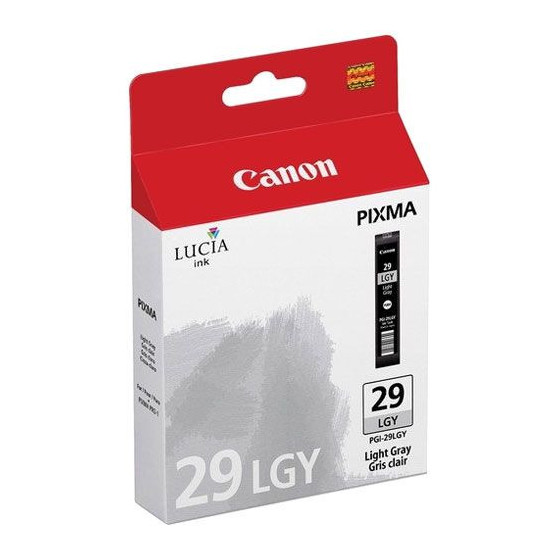 Canon PGI-29 LGY - Cartouche d'encre de marque Canon 4872B001 gris clair - Encre Lucia