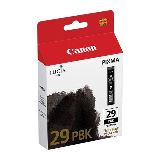 Canon PGI-29 PBK - Cartouche d'encre de marque Canon 4869B001 photo noir - Encre Lucia