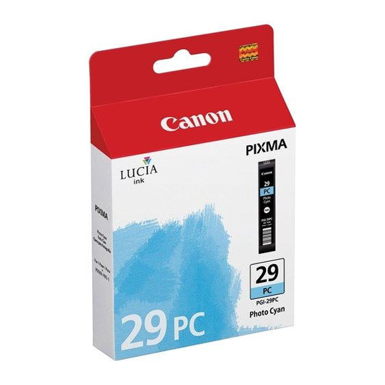 Canon PGI-29 PC - Cartouche d'encre de marque Canon 4876B001 photo cyan - Encre Lucia