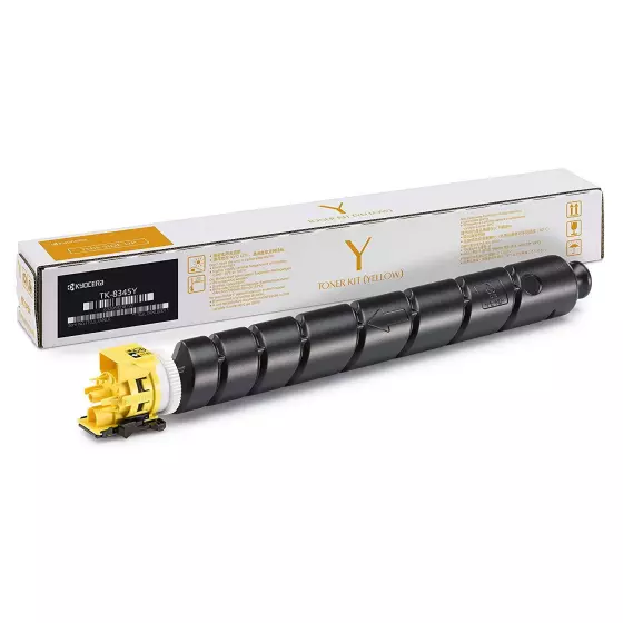 Toner KYOCERA TK-8345Y (1T02L7ANL0) jaune de 12000 pages - cartouche laser de marque KYOCERA