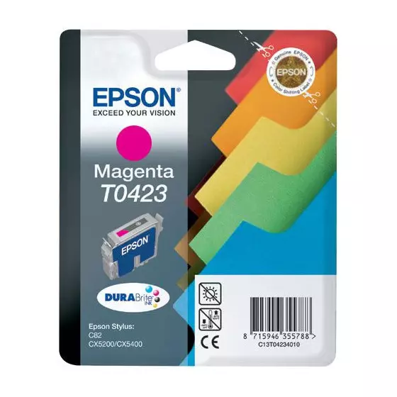 Cartouche EPSON T0423 (VRA42045) magenta - cartouche d'encre de marque EPSON