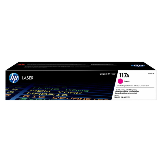 HP 117A - Toner de marque HP W2073A magenta - 700 pages