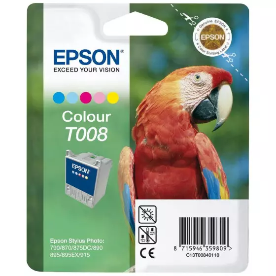 Cartouche EPSON T008 photo - cartouche d'encre de marque EPSON