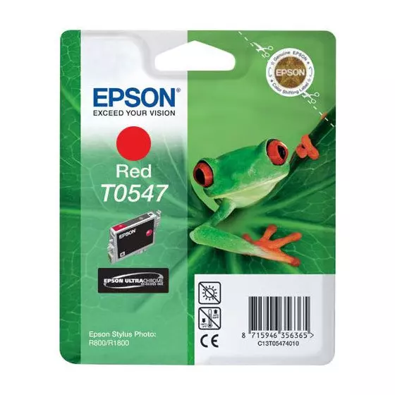 Cartouche EPSON T0547 (C13T05474010) rouge - cartouche d'encre de marque EPSON