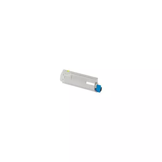 Toner Compatible OKI C5850 / C5950 (43865721) jaune - cartouche laser compatible OKI - 6000 pages