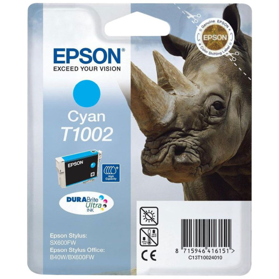 Epson T1002 - Cartouche de marque Epson T1002 C13T10024010 cyan (T1002)