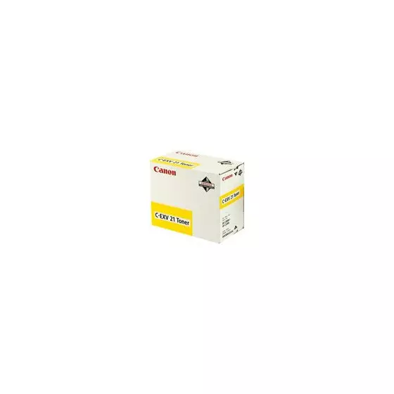 Toner CANON C-EXV 21 (0455B002) jaune de 14000 pages - cartouche laser de marque CANON
