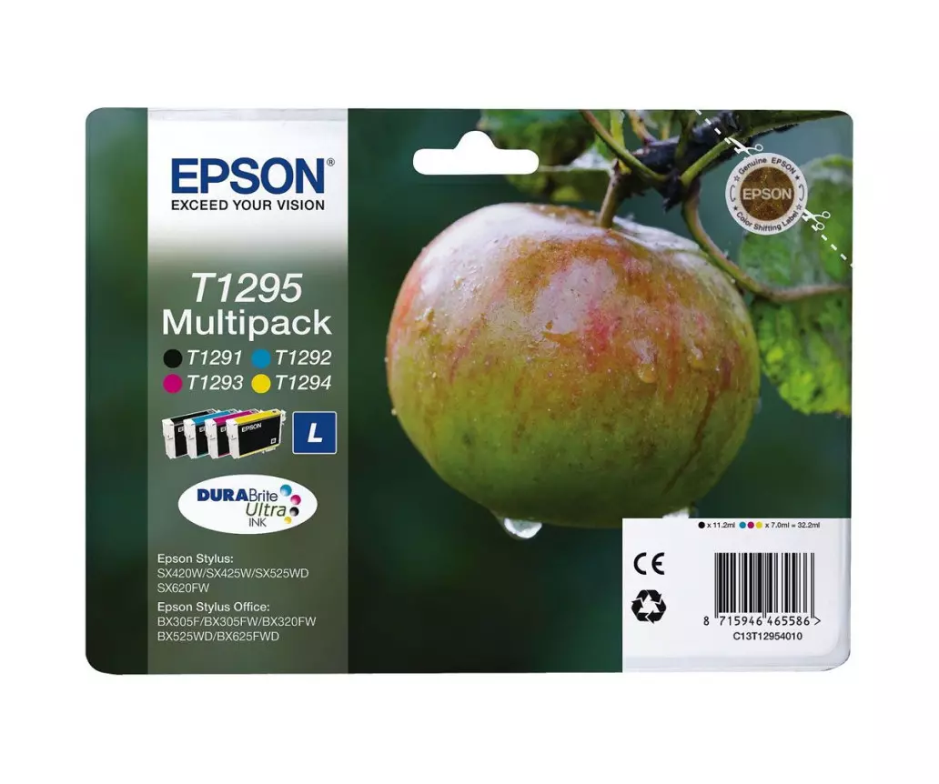 Epson T1295 - Pack de 4 cartouches de marque Epson T1291 T1292