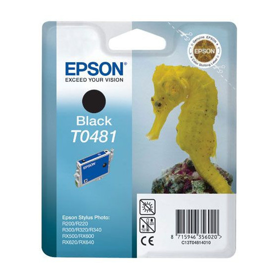 T0481 - Cartouche de marque Epson T0481 C13T048140 noire (T481)