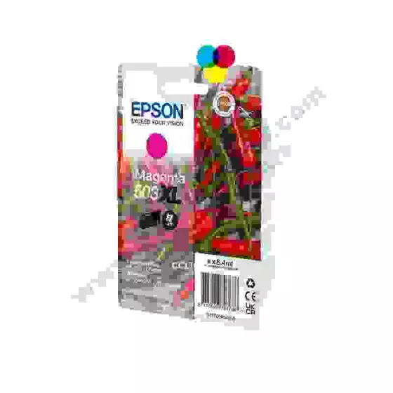 Cartouche d'encre EPSON 503XL (C13T09R34010) magenta - Cartouche d'encre d'encre de marque EPSON Piment - GRANDE CAPACITÉ