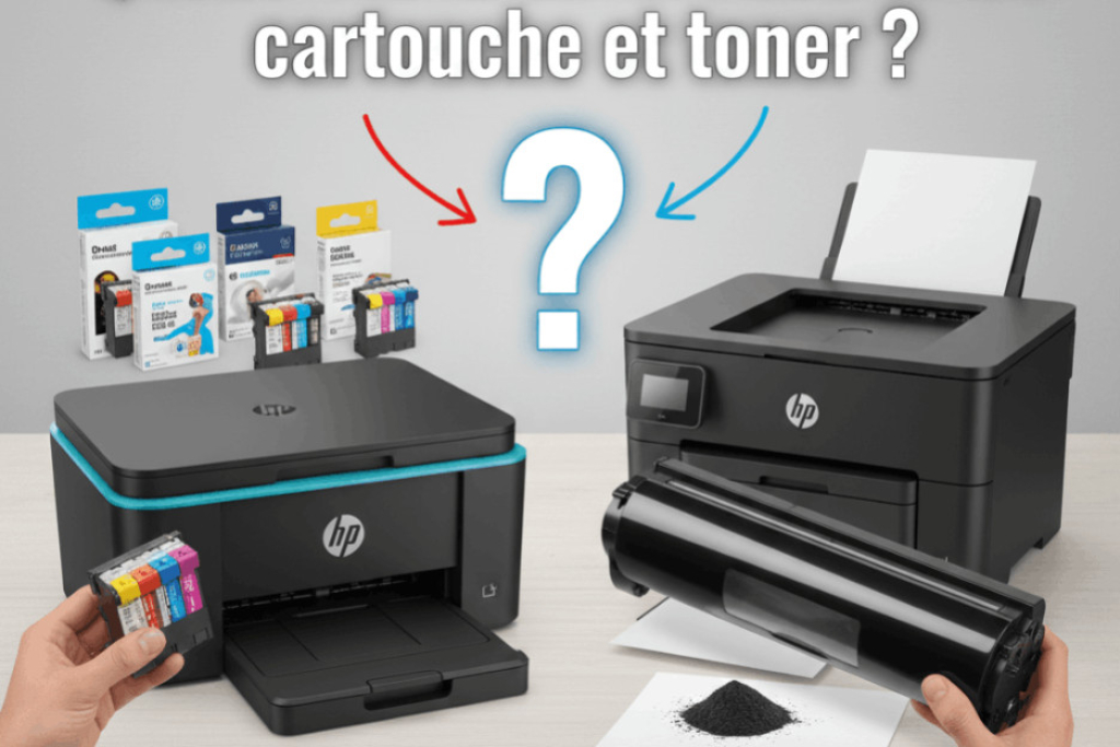 Quelle est la diff&eacute;rence entre cartouche et toner ?